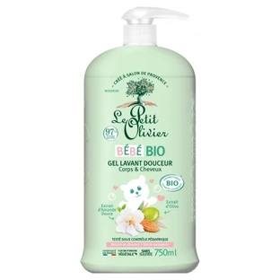 Le Petit Olivier Baby Organic Gentle Body & Hair Wash Gel, 750 ml
