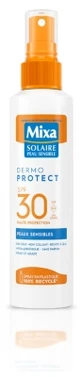 Mixa Dermo Protect Spray Solar para Piel Sensible SPF 30, 175 ml
