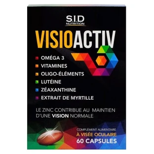 S.I.D Nutrition VisioActiv, 60 cápsulas