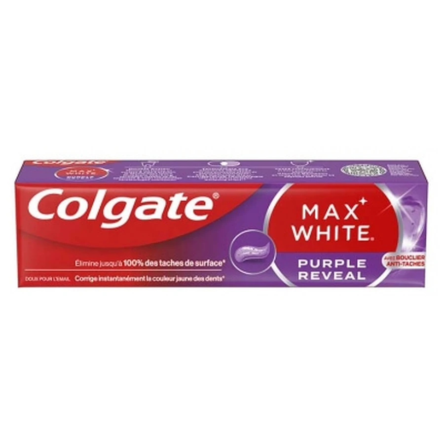 Colgate Max White Purple Reveal Purple Zahnpasta 75 ml