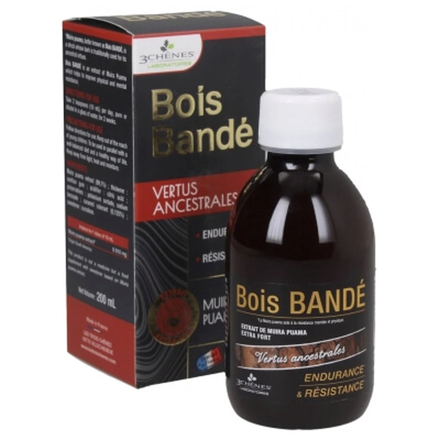 Les 3 Chênes Bois Bandé Endurance & Stamina 200 ml