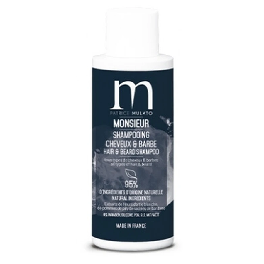 Patrice Mulato Monsieur Mulato Beard & Hair Shampoo Bar, 50 ml