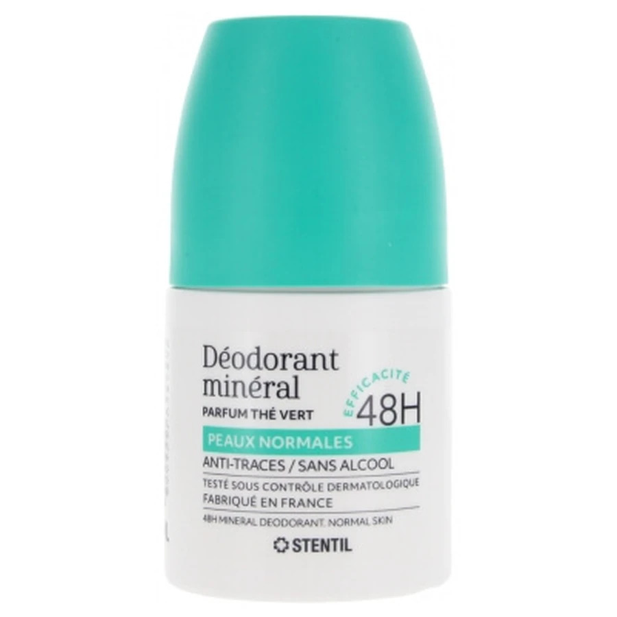 Stentil minerale deodorant voor de normale huid, 48-uurs roll-on, 50 ml
