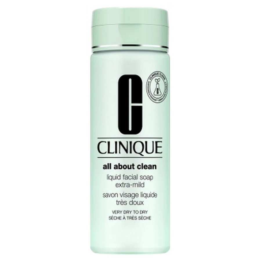 Clinique Savon Visage Liquide Très Doux Peau Sèche à Très Sèche 200 ml