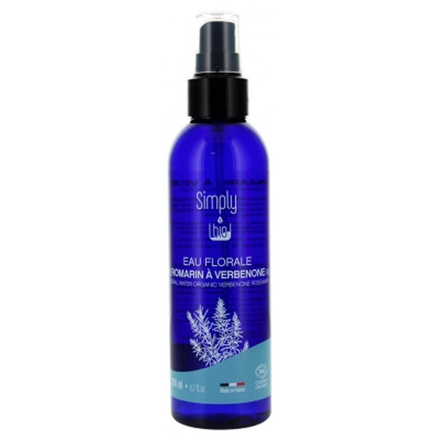 Agua floral de romero ecológica «Simply Bio» con verbenona, 200 ml
