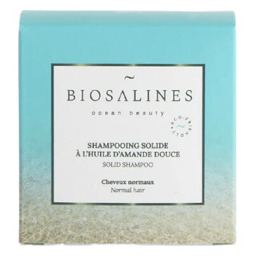 Biosalines Solid Shampoo with Sweet Almond Oil, 75 g