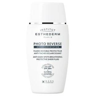 Institut Esthederm Photo Reverse: fluido protector invisible iluminador y antimanchas con SPF 50+, 40 ml
