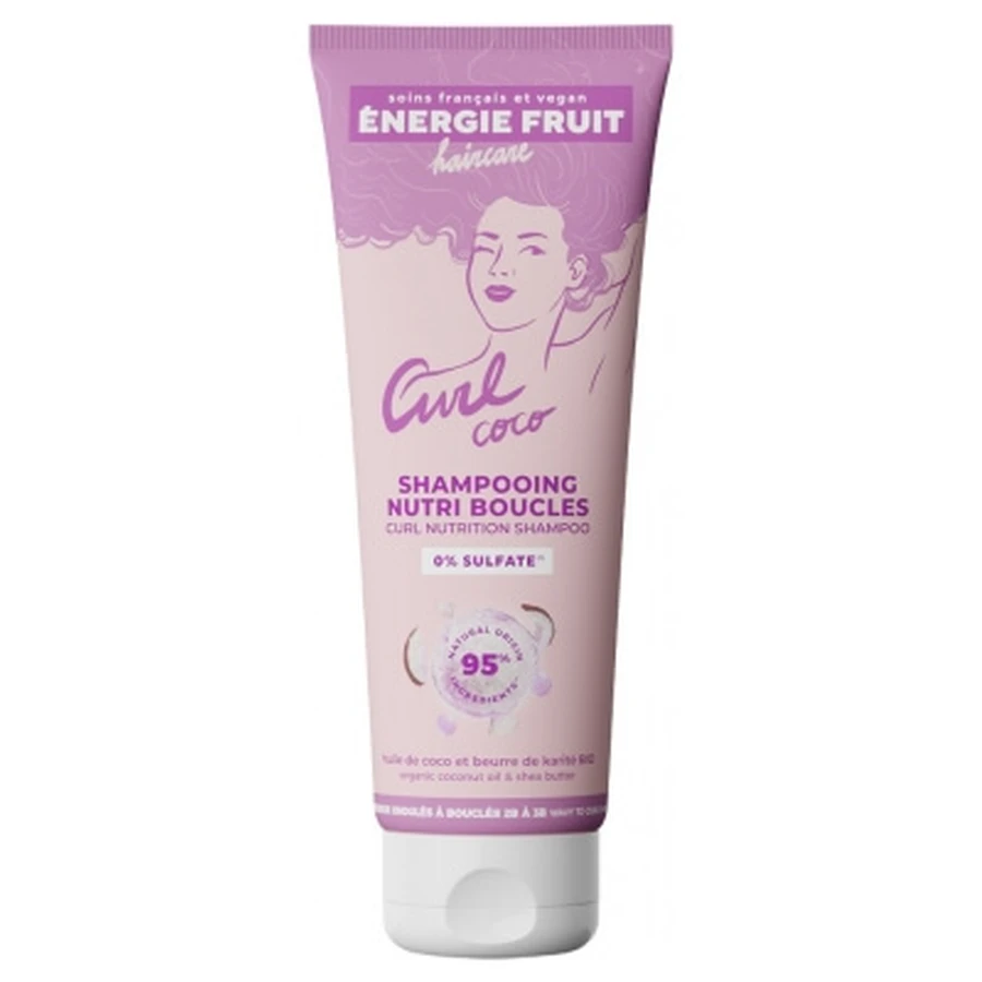 Energie Fruit Pflegendes Shampoo mit Kokosöl und Sheabutter, 250 ml