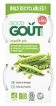 Good Goût Organic Baby Peas (for babies 4 months and older) 2 Jars
