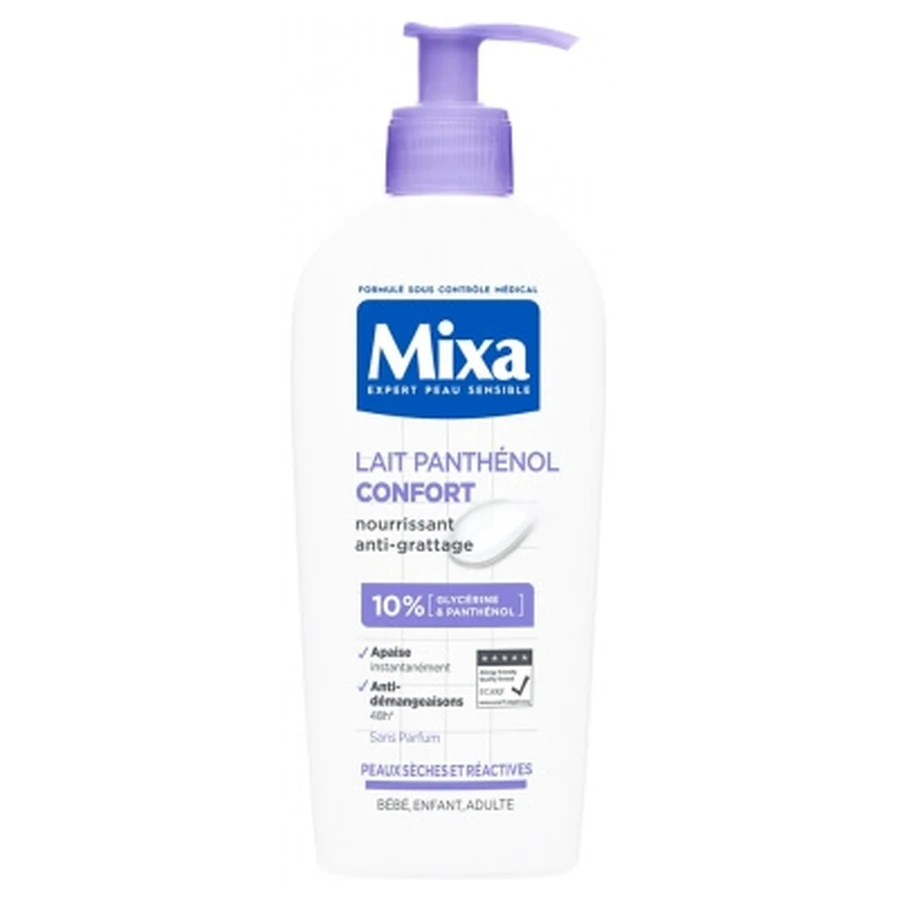 Loción Mixa Panthenol Comfort, 250 ml