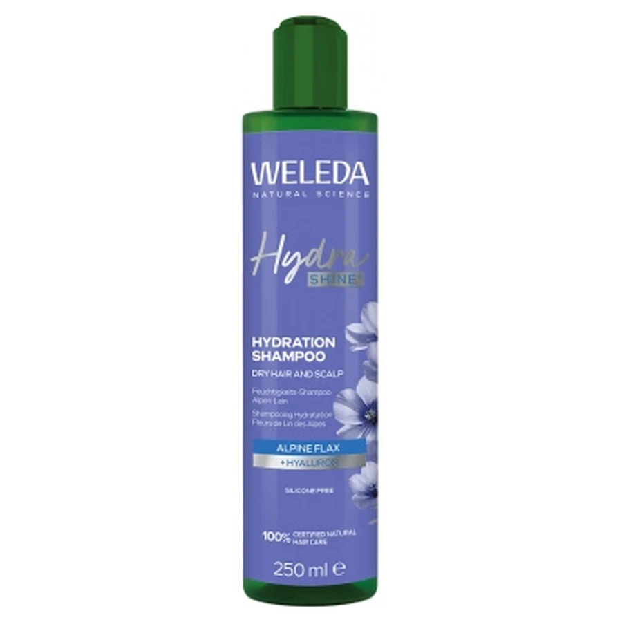 Weleda Hydra Shine Moisturizing Shampoo with Alpine Flax Flowers 150 ml