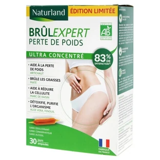 Naturland Brûlexpert Orgánico para adelgazar, 30 ampollas