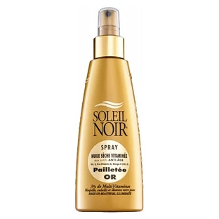 Soleil Noir Gold Glitter Vitamin-Enriched Dry Oil Spray, 150 ml