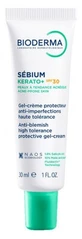 Bioderma Sébium Kerato+ Anti-Blemish Gel-Cream SPF 30, 30 ml