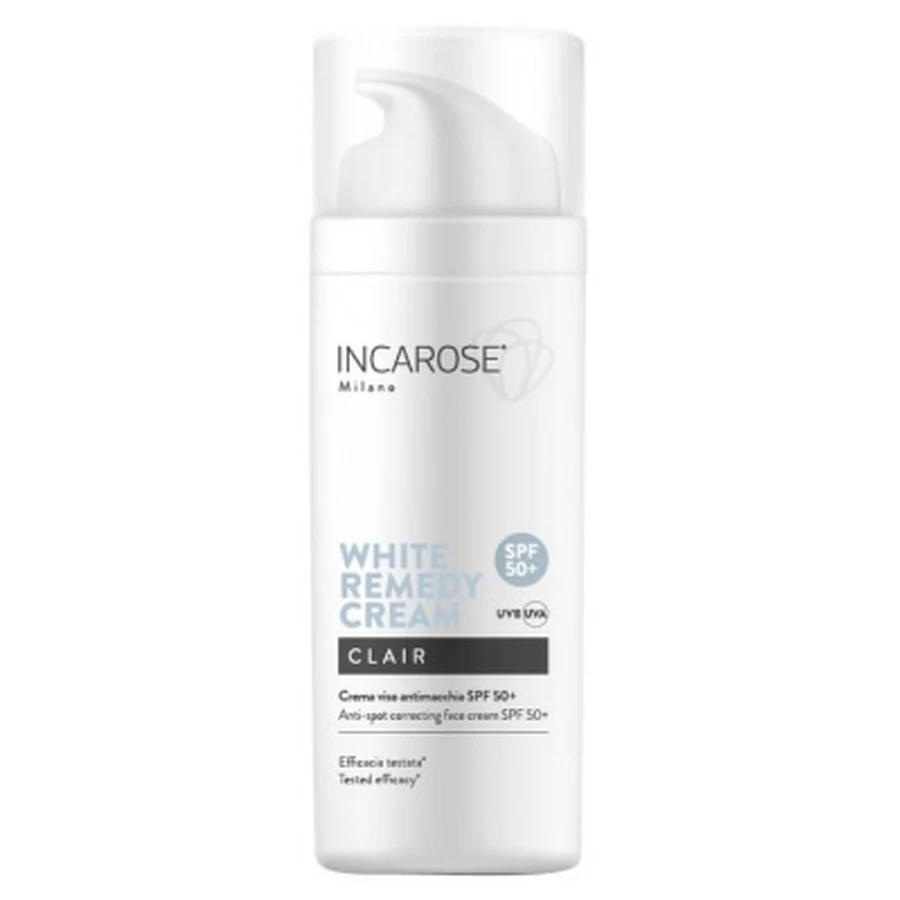 Incarose White Remedy Light gezichtscrème tegen pigmentvlekken SPF 50+ 50 ml
