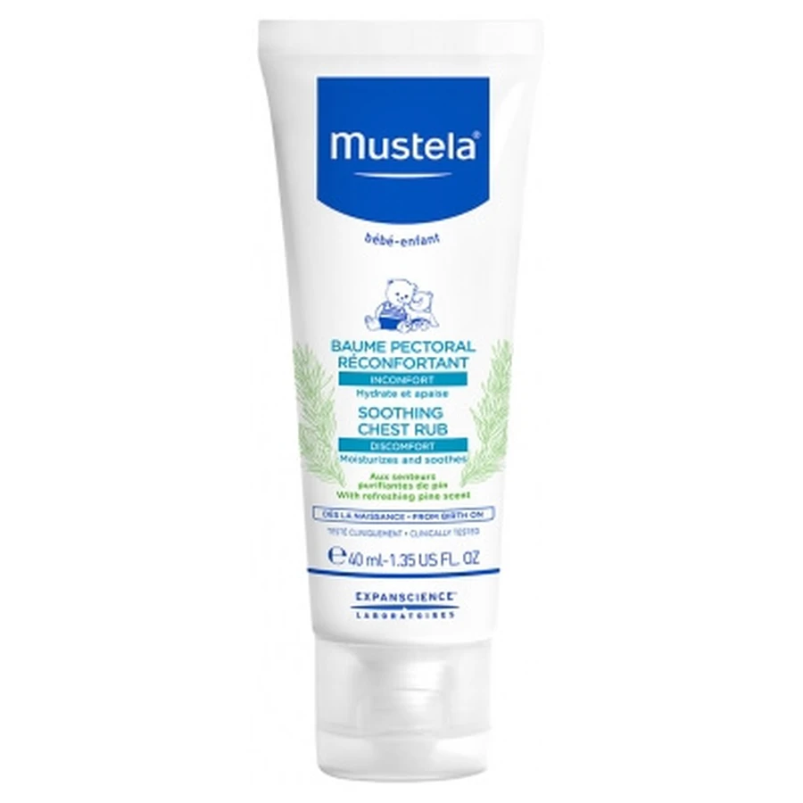 Bálsamo calmante para el pecho Mustela, 40 ml