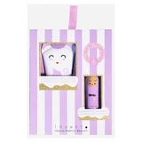 Inuwet Marshmallow-Lippenbalsam-Set 3,5 g + Baumwollblüten-Hand- und Nagelcreme 60 ml