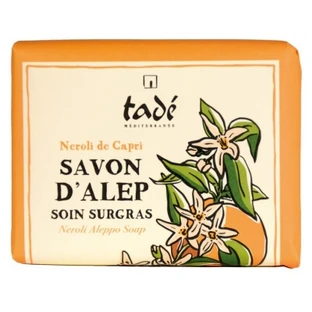 Jabón de Alepo Tadé, fórmula nutritiva con neroli de Capri, 100 g