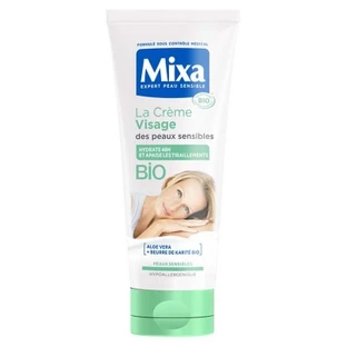 Crema facial ecológica Mixa para piel sensible, 100 ml