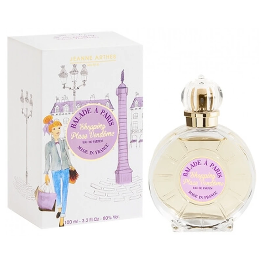 Jeanne Arthes Balade à Paris Shopping Place Vendôme Eau de Parfum 100 ml