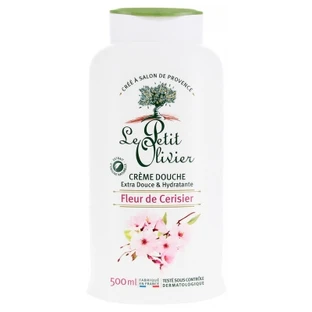 Le Petit Olivier Extra Zachte & Hydraterende Douchecrème met Kersenbloesem, 500 ml
