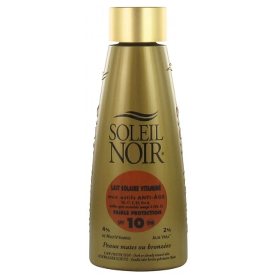 Soleil Noir Vitamin-angereicherte Sonnencreme, niedriger Lichtschutzfaktor 10, 150 ml