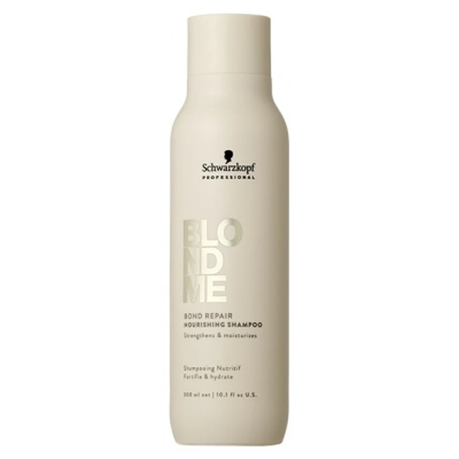 Schwarzkopf Professional BlondMe Bond Repair, champú nutritivo, 300 ml