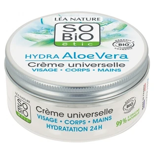 Léa Nature SO BIO étic Hydra Aloe Vera Biologische alles-in-één crème voor gezicht, lichaam en handen 150 ml