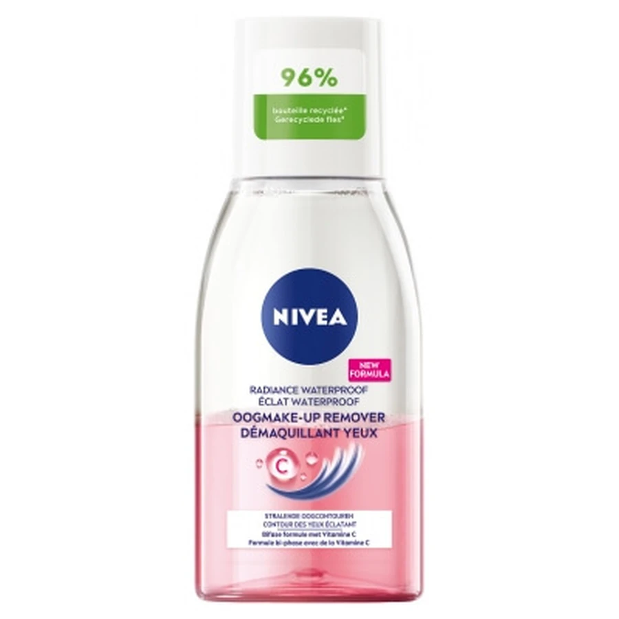 Nivea Tweefasige oogmake-upremover voor stralende ogen, 125 ml