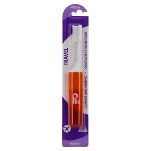 Plic Dental Travel Medium Travel Toothbrush