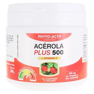 Phyto-Actif Acerola Plus 500, 100 Tabletten