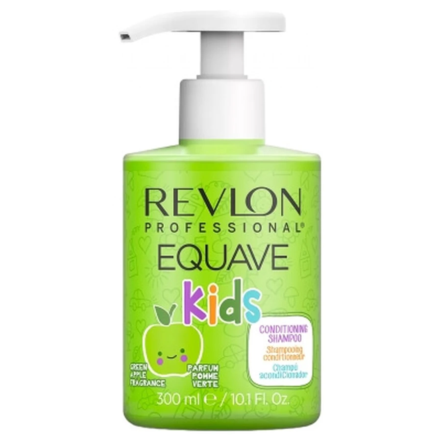 Revlon Professional Equave Kids Green Apple Shampoo and Conditioner, 300 ml