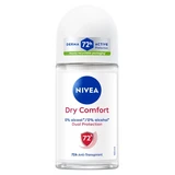 Nivea Dry Comfort Dual Protect 72-Hour Antiperspirant Deodorant Roll-On, 50 ml