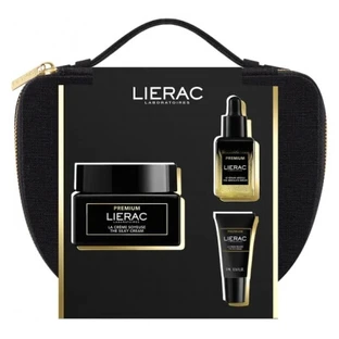Lierac Premium La Crème Soyeuse 50 ml + Gratis-Set „Vanity Routine Anti-Ageing Absolu“
