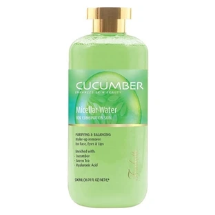Agua micelar purificante de pepino Arganicare, 500 ml