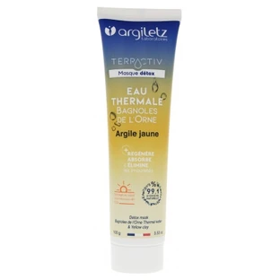 Argiletz Terractiv Detox-Maske mit gelber Tonerde und Thermalwasser, 100 g