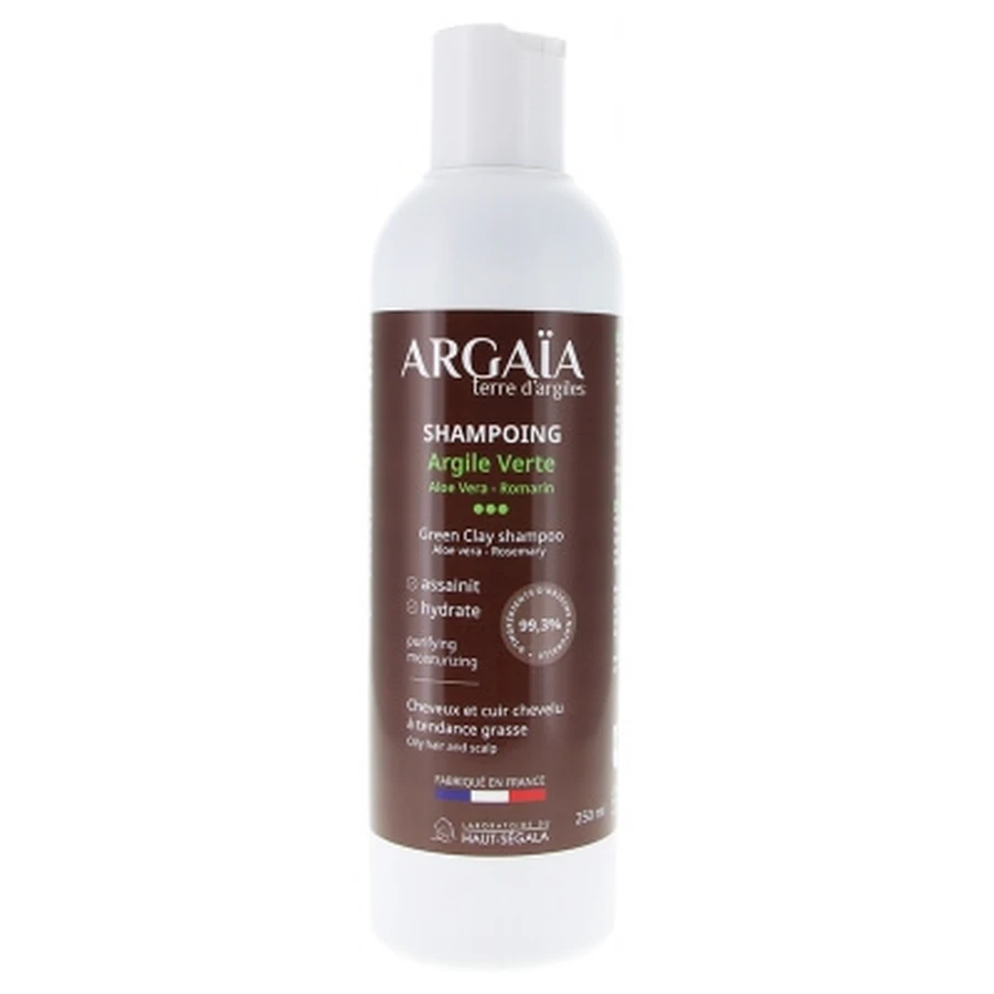 Argaïa Shampoo mit grüner Tonerde 250 ml