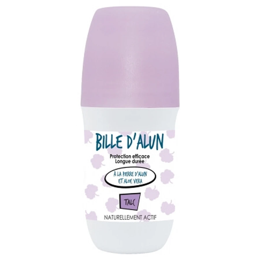 Gel d'Alun Déodorant Parfum Talc 75 ml