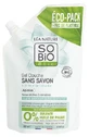 Gel de ducha sin jabón Léa Nature SO BIO étic, recambio ecológico y orgánico, 650 ml