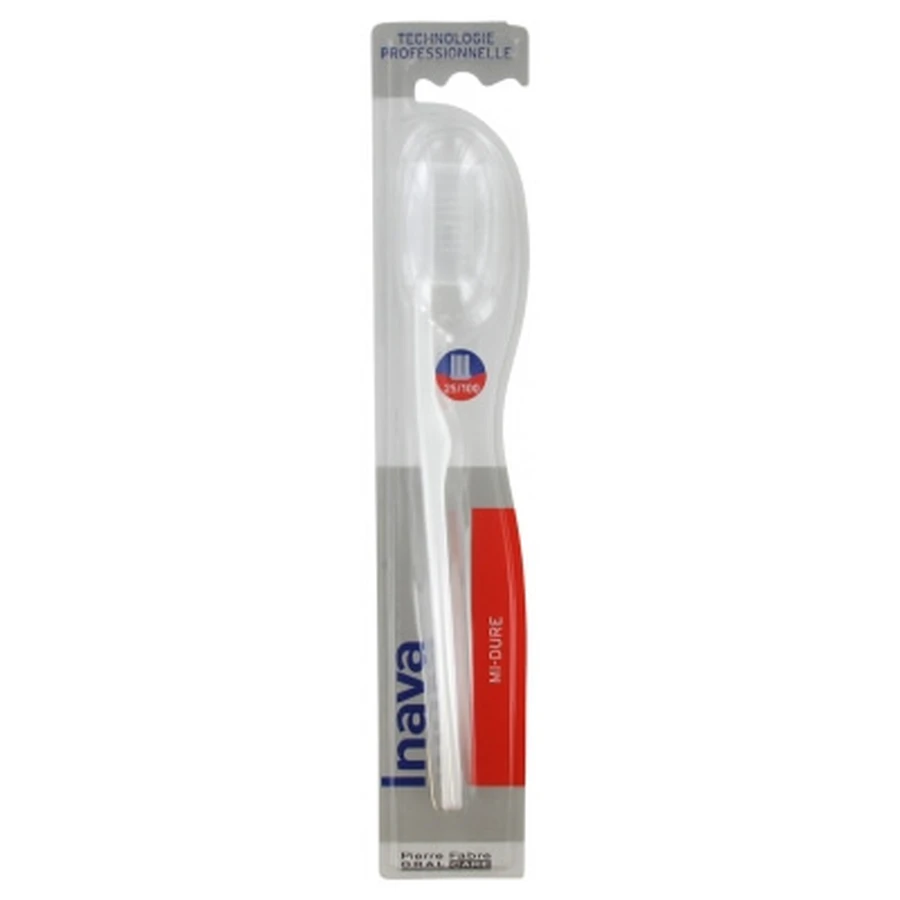 Inava Brosse à Dents Mi-Dure 25/100