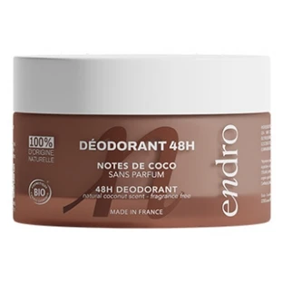 Endro 48-Hour Deodorant with Organic Coconut Notes, 50 g