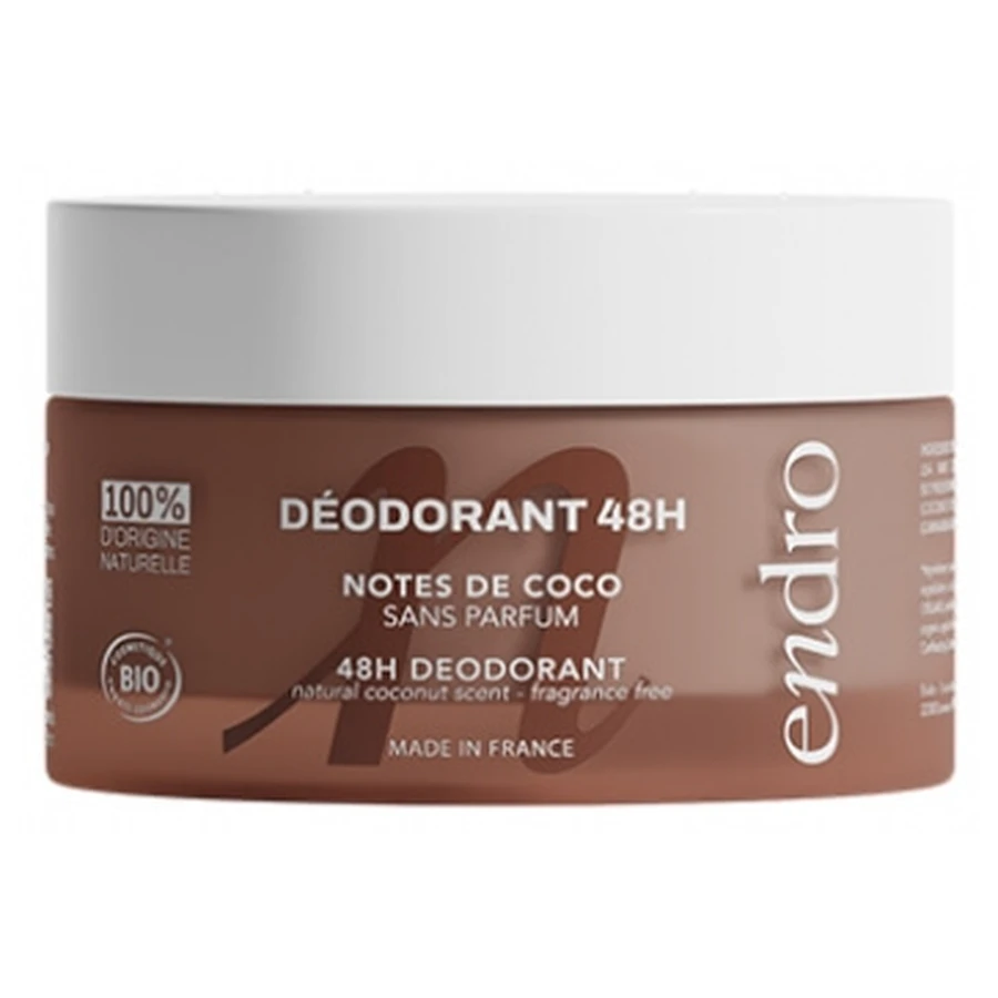Endro 48-Hour Deodorant with Organic Coconut Notes, 50 g