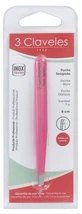3 Claveles Angled-Tip Tweezers, 9 cm, Assorted Colors