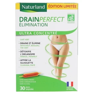 Limpiador de desagües ecológico Drainperfect de Naturland, 30 ampollas