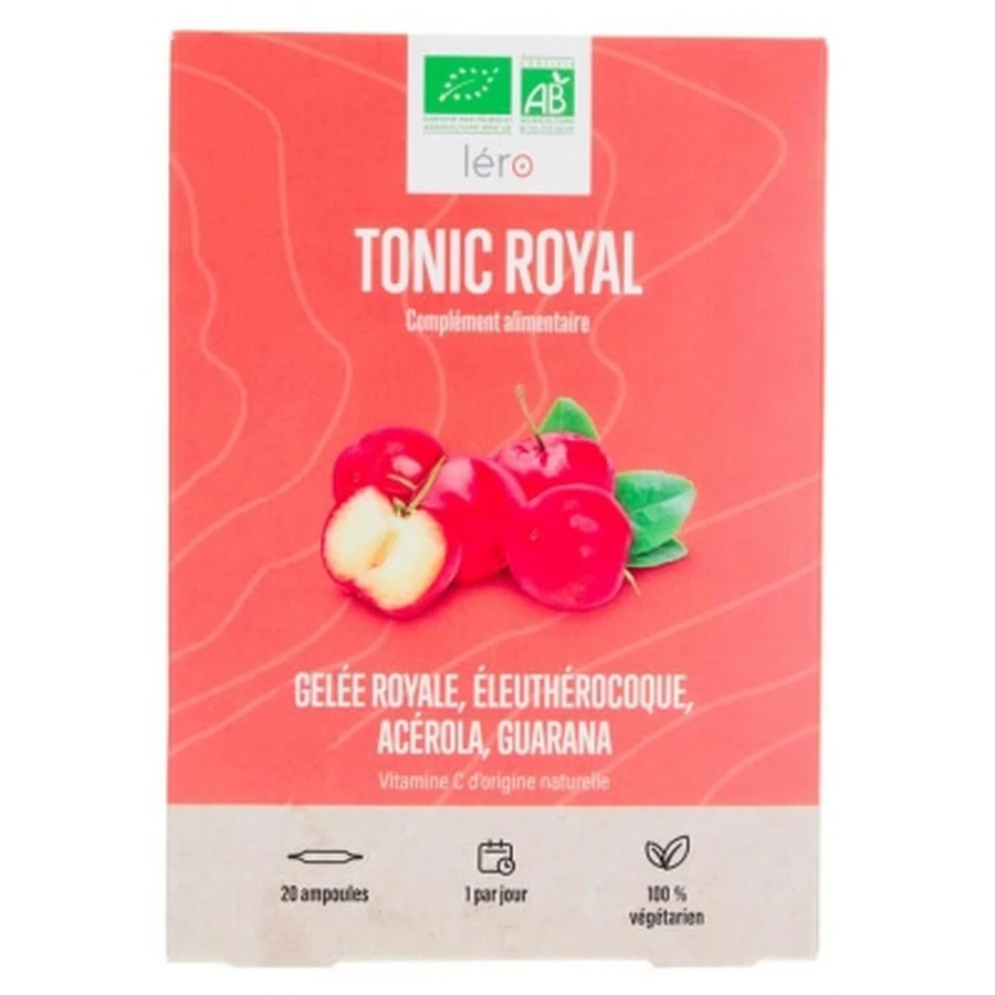 Léro Tonic Royal Organic, 20 Ampoules