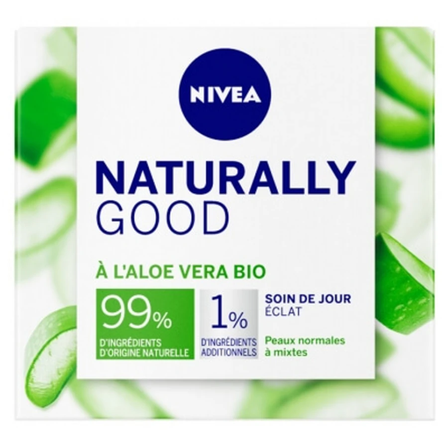 Nivea Naturally Good Aloe Vera Radiance Day Cream 50 ml