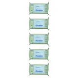Mustela composteerbare geparfumeerde reinigingsdoekjes, verpakking van 5 x 60 doekjes