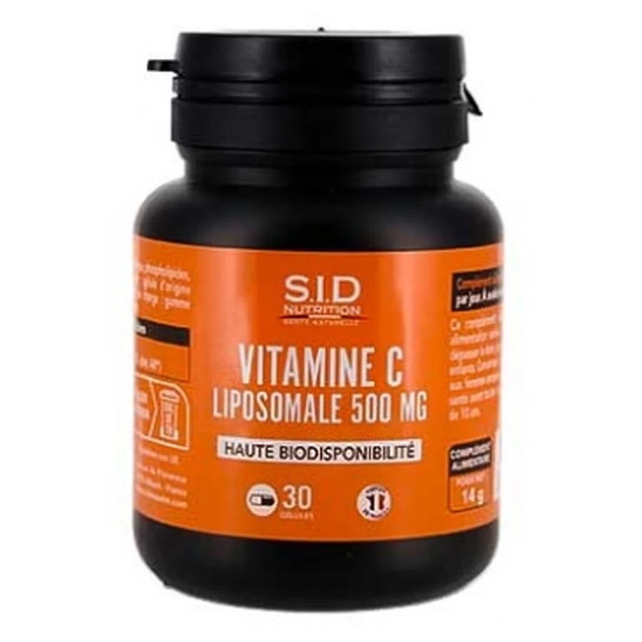 S.I.D Nutrition Vitamine C Liposomale 500 mg 30 Gélules