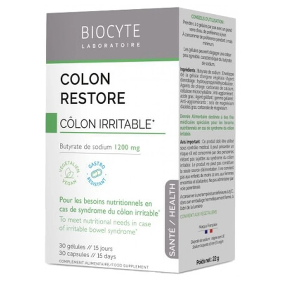 Biocyte Longevity Colon Restore 30 Kapseln