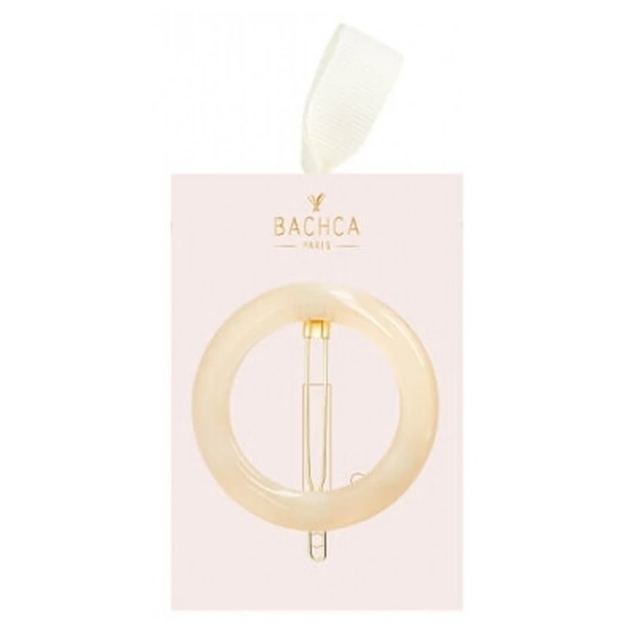 Bachca ronde haarspeld, ivoorkleurig
